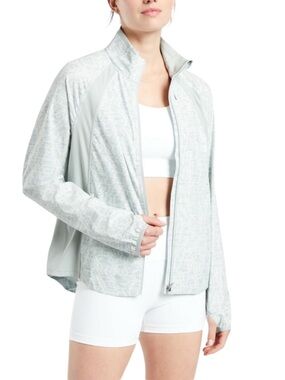 Athleta Womens Active Run With It Verve Horizon Full Zip Athletic Jacket Sz L
